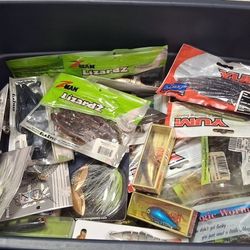 Freshwater Fishing Tackle , Crankbaits, spinners And Soft Baits. 