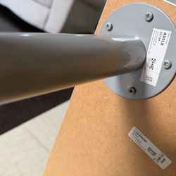 4 IKEA Table/Desk Legs 27.5”H - Gray, Clean and Excellent Condition w FREE IKEA Table Top