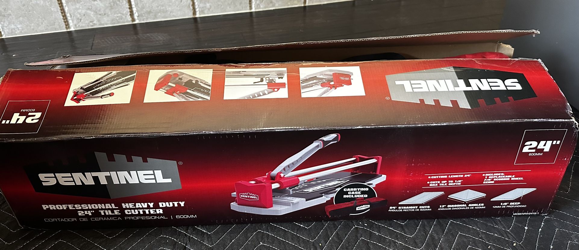 Sentinel 24in. Tile Cutter With Bag and Box. for Sale in San Tan Valley AZ OfferUp