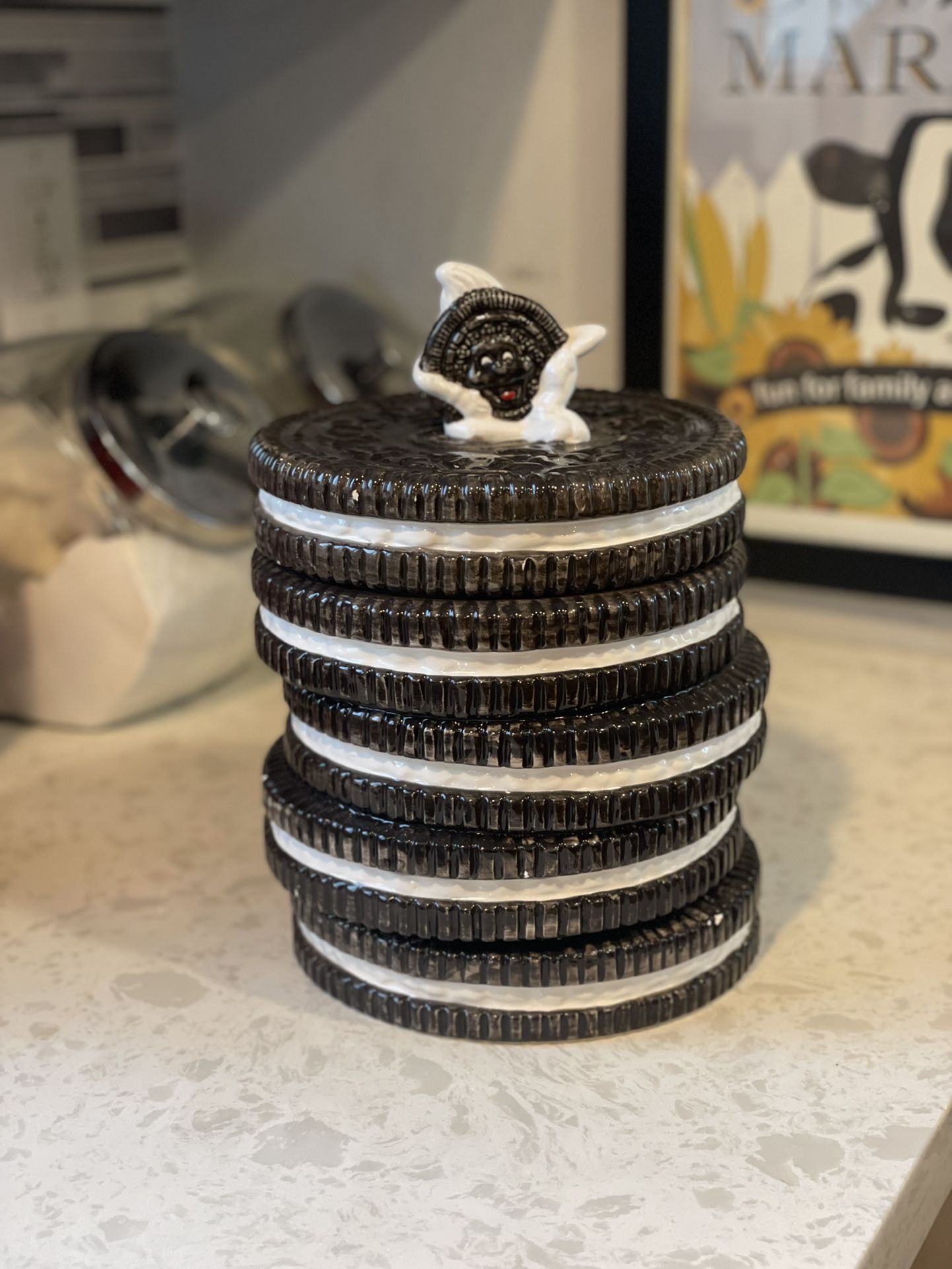 Vintage The Nabisco Classics Collection Stacked Oreo Cookie Jar