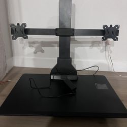 Mount-It Electric Sit/Stand Desktop Riser