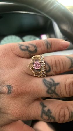 gold ring 14k crown