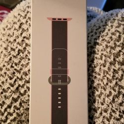 Apple woven watch band New!! blue/pink