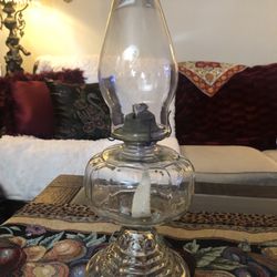 Antique Oil Lamp 