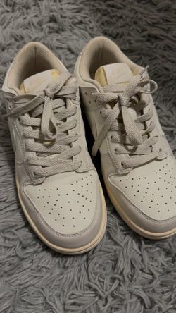 Grey nuke dunks size 7