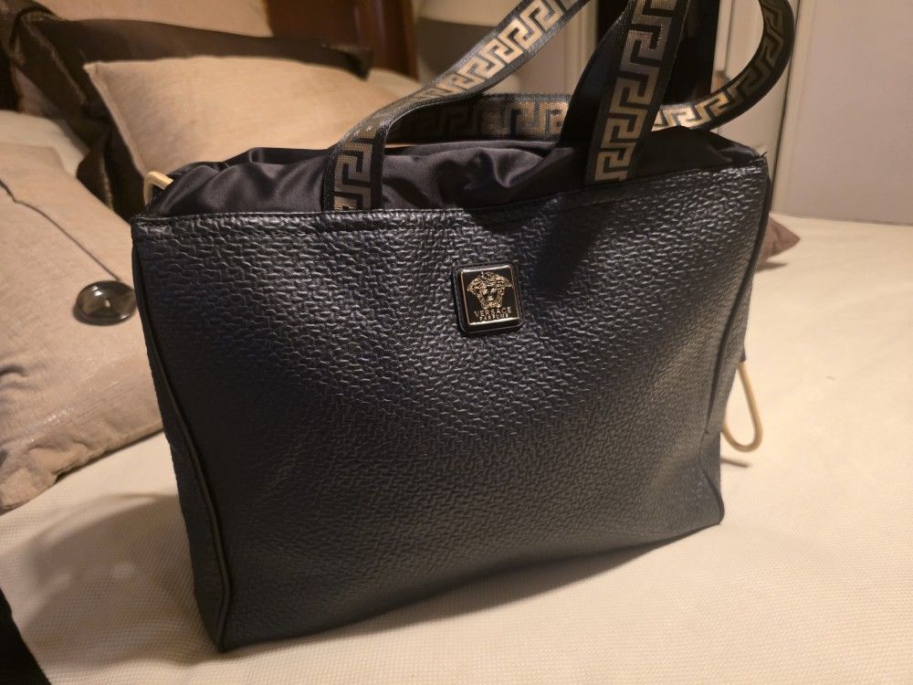 Versace Tote Perfus Bag 16" X 12" X 5"