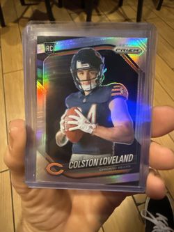 2026 Prizm Colston Loveland Rookie Card Image Variation Silver