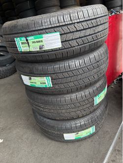 245 60 R 18 vendo llantas nueva marca Goodride