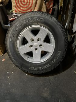 Jeep Wrangler JK JKU spare Tire And Rim