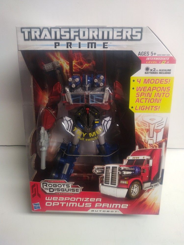 Transformers Prime Weaponizer Optimus Prime