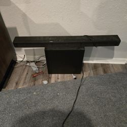 Sony Bravia Sound Bar And Bass Woofer