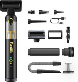 B981 $40  Slim V10 APEX Cordless Car Vacuum, 4-in-1 Portable Mini Handheld Vac, 19kPa Suction Power, Upgraded Smart Digital Display, 2 Suction Modes f