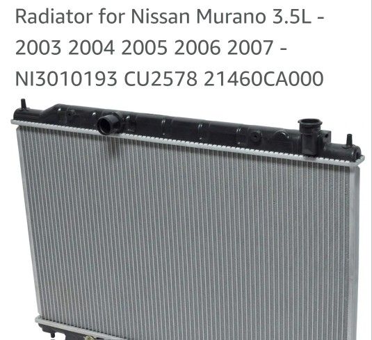 AUTOSAVER88 Radiator Compatible with 2003-2007