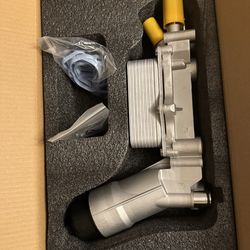 Oil filter housing/ coolie