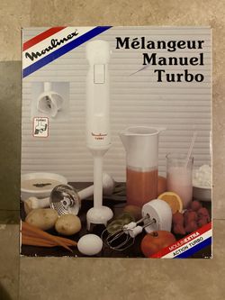 Manuel Turbo Hand Blender-Made In France