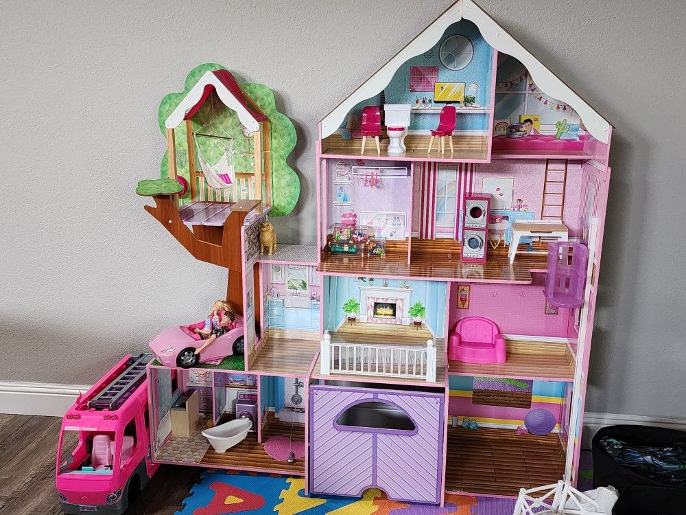 Huge Barbie House
