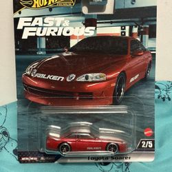 Hot Wheels Premium Fast And Furious Tokyo Drift Red Toyota Soarer 