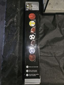 Wall Mounted Sports Ball Rack