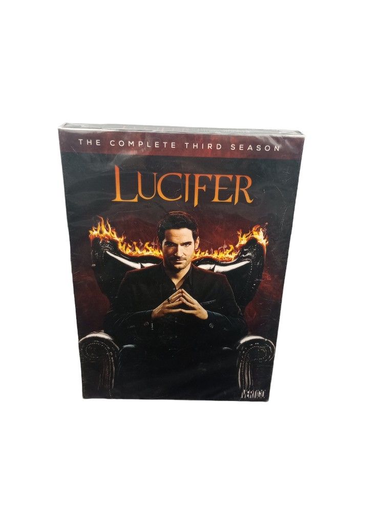 Lucifer The Complete Third Season 5 Disc DVD Widescreen Version

