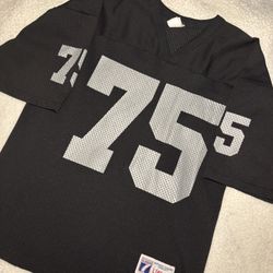 Black unisex vintage Oakland Raiders NFL jersey 