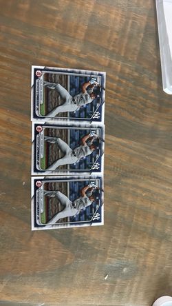 George New York Yankees George Lombard Jr. Bowman Baseball Cards Lot of 3