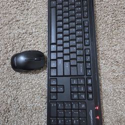 Wireless Keyboard and Mouse Combo