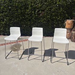 White Bar Stools