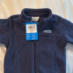 Boys Columbia Fleece Jacket Sweater 