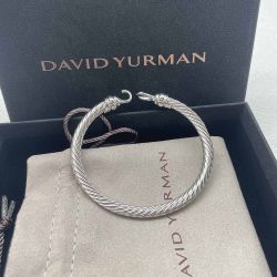 David Yurman Classic Sterling Silver Buckle Bracelet