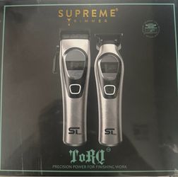 SUPREME TRIMMER TORQ CLIPPER/TRIMMER COMBO