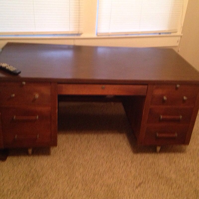 mid -century Alma desk company administrators desk