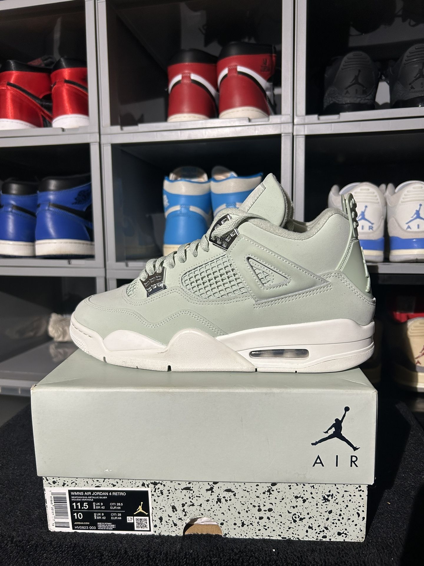 Air Jordan 4 “seafoam”- 11.5W/10M- Og All