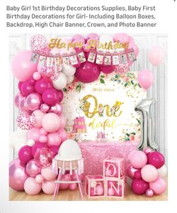 First Birthday Decorations