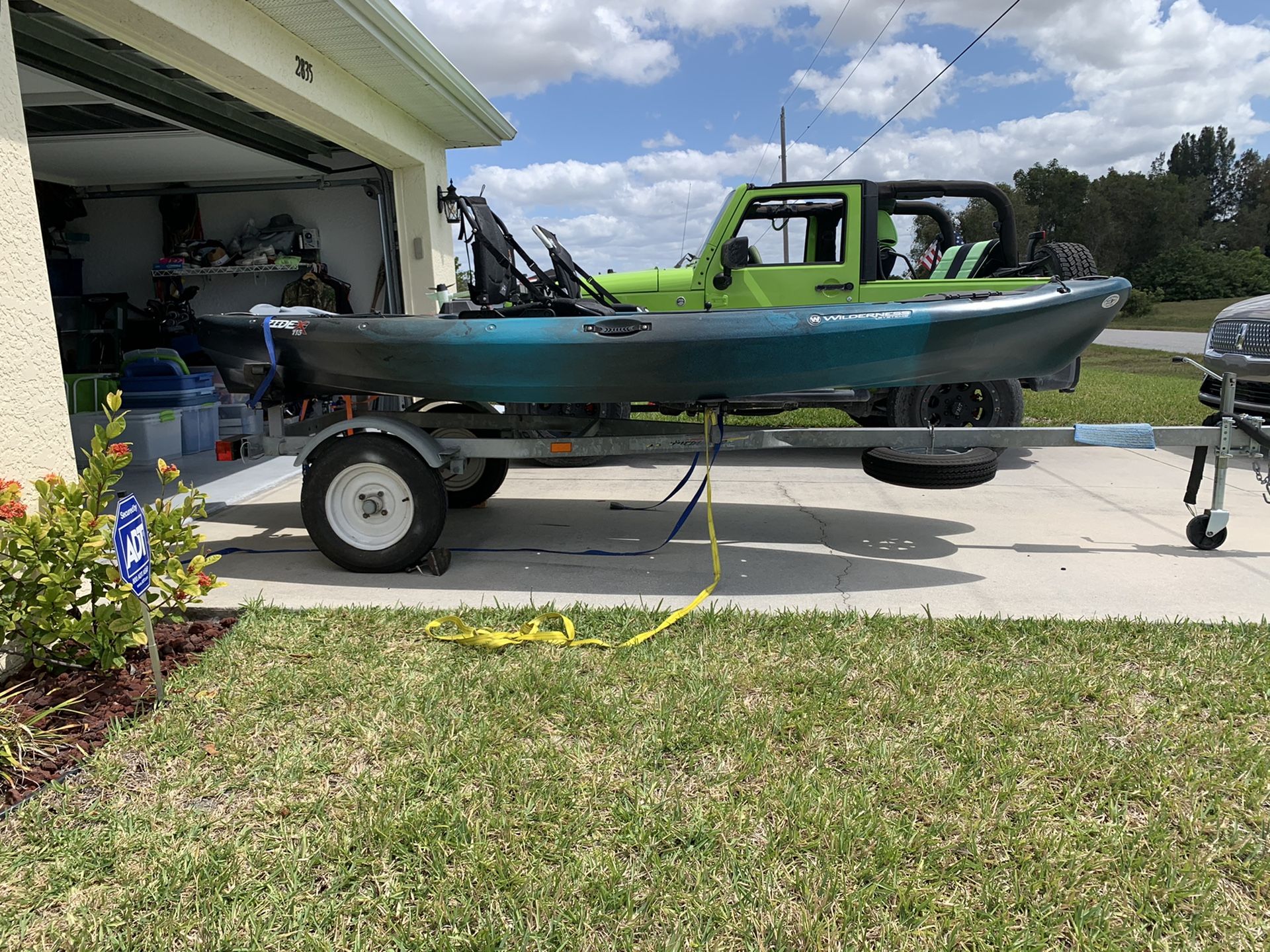 Two kayaks & trailer for sale for Sale in Cape Coral, FL OfferUp