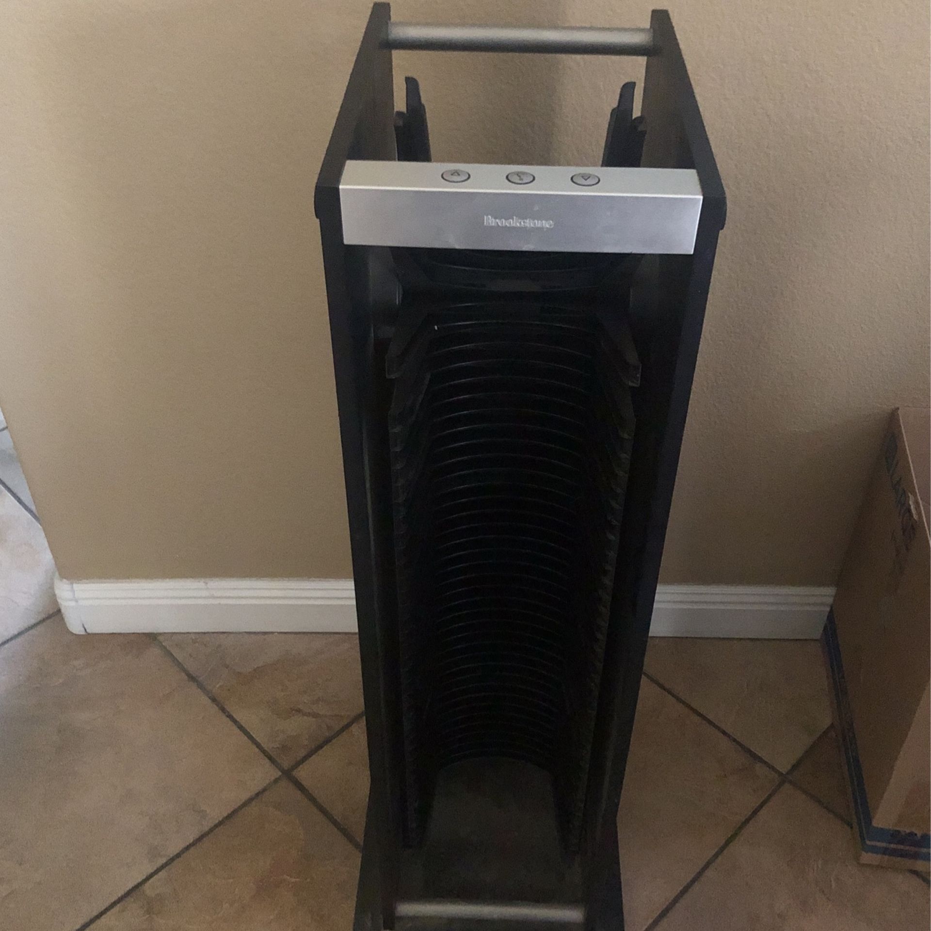 Brookstone Motorized DVD holder