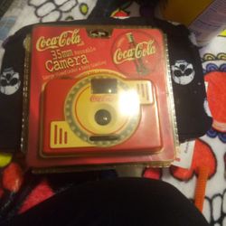 Vintage 35mm Coca-Coca Camera