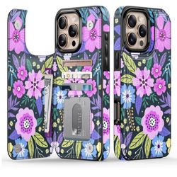 Wallet Phone Case for iPhone 14 Pro