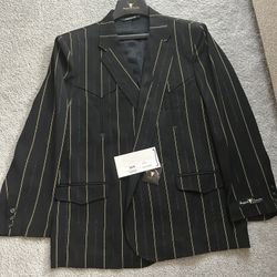 Buffalo Country Western Blazer Mens Jacket Cowboy Polyester Acetate 44R