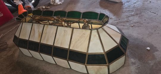 Pool table light vintage
