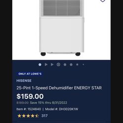 Dehumidifier 