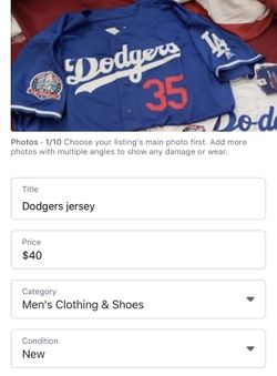 Dodgers jersey