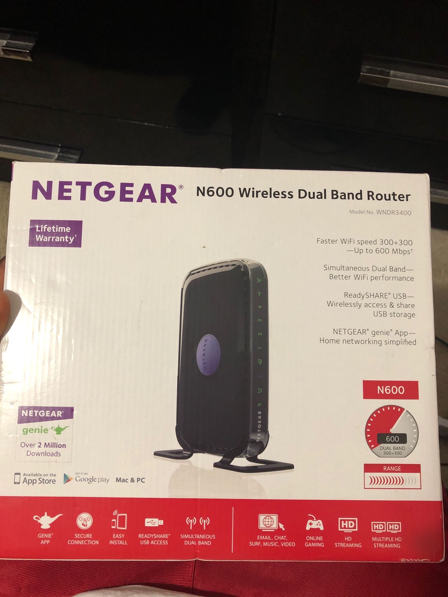 Netgear dual band router