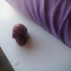 Red Jasper Skull Crystal