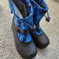 Boys Blue Snow Boots 