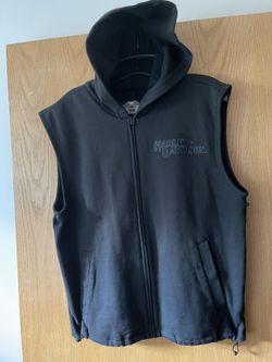 Harley Davidson Black Cloth Vest