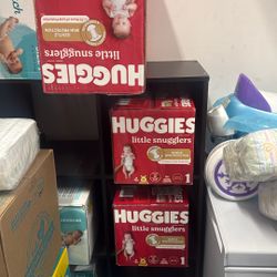 Huggies Little Snugglers Diapers Size 1