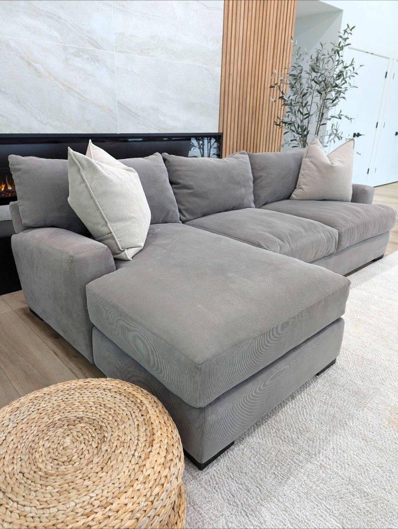 Plush Cloud Macy's Sectional Sofa