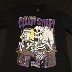 Men’s Awful Lot Cough Syrup Shirt Size Large Brand New 