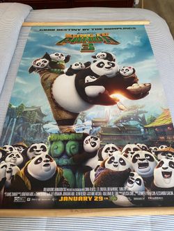 Dreamworks Kung Fu Panda 3 Movie Poster