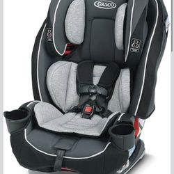 Graco SlimFit 3-in-1 Convertible Car Seat, Ultra-Space-Saving Design, Darcie